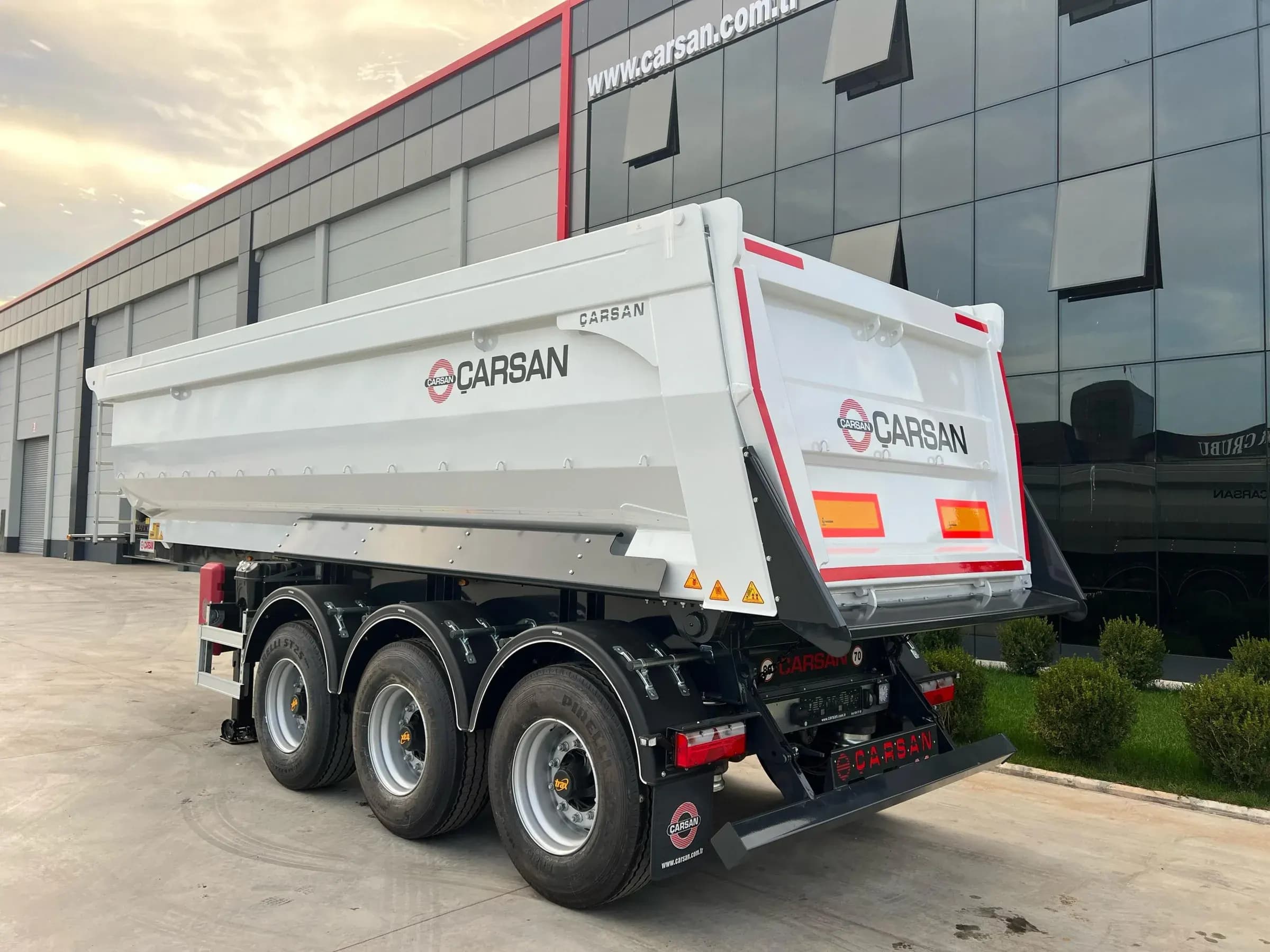 Çarsan Treyler Damper Treyler - damper treyler üretim ve teslimat fotoğrafı