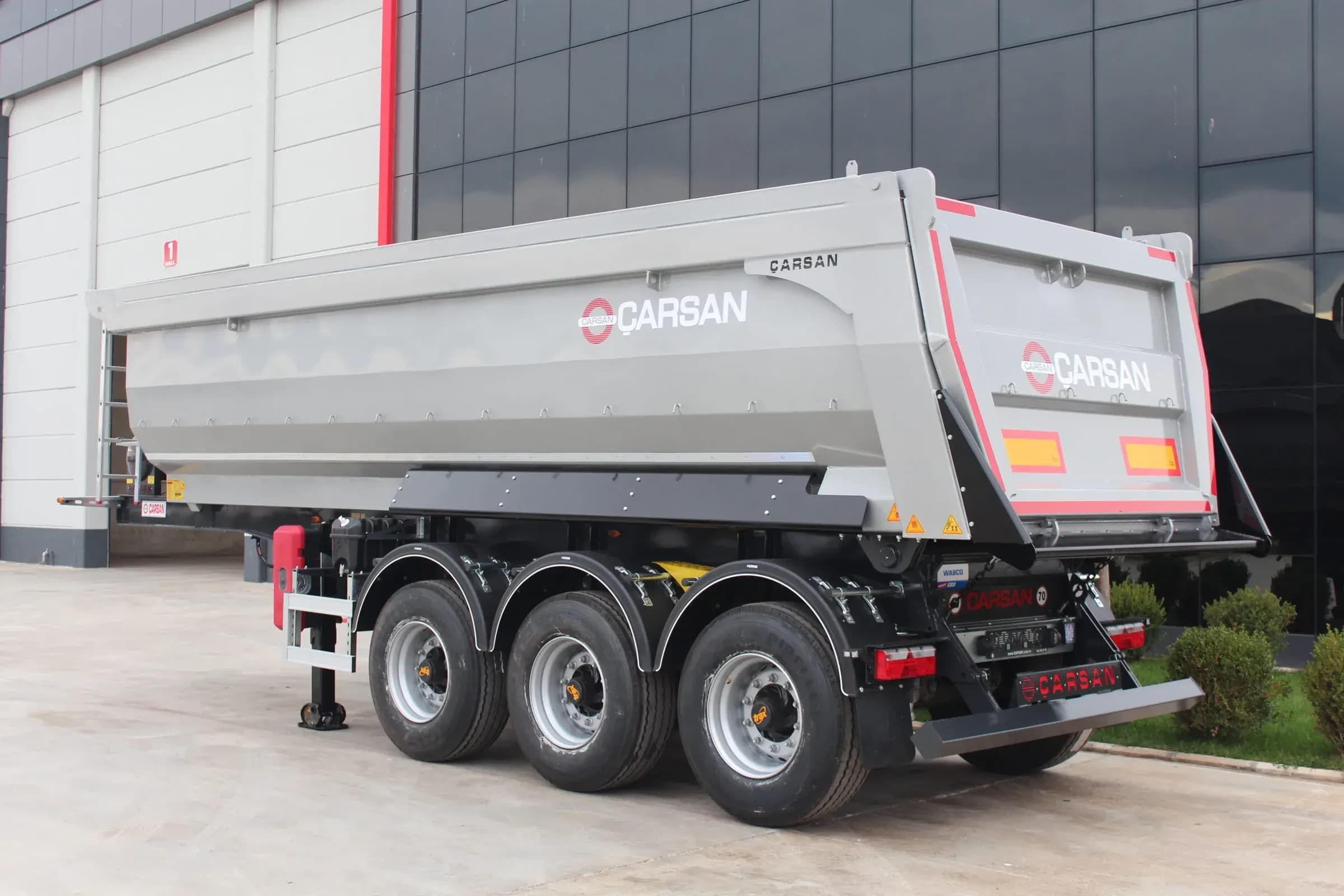 Çarsan Treyler Damper Treyler - tipper semi trailer üretim ve teslimat fotoğrafı