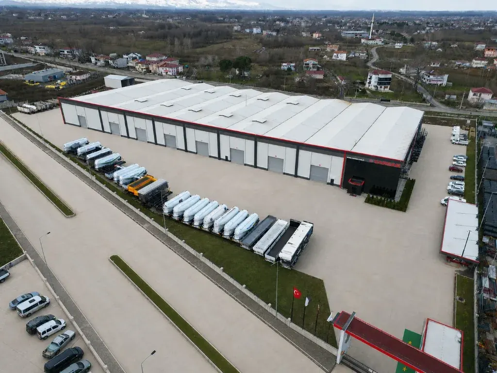 Çarsan Treyler Samsun üretim tesisi - damper ve silobas treyler fabrikası